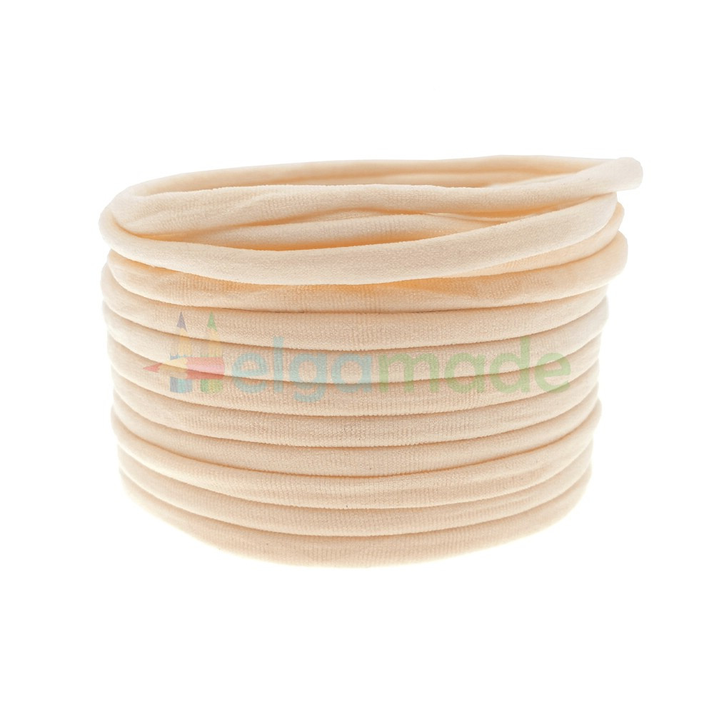 Пов'язка безшовна еластична м'яка One size, КРЕМОВА, Європа, фото 1