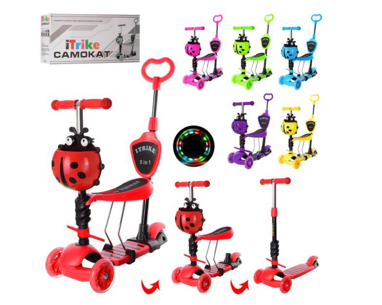 Самокат беговел Scooter MAXI 5в1, фото 1