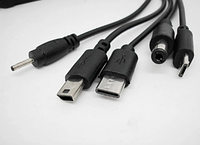 Сонячна панель CcLamp CL-630 з підставкою портативна з USB-кабелем із різними входами 3 W, фото 5