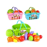 Гр Кошик з овочами 5354 (12) 3 кольори, "Technok Toys"