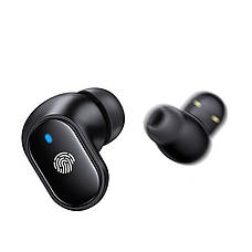 Навушники вакуумні безпровідні з мікрофоном Usams BH11 Bluetooth в кейсі Чорний (BHUBH01), фото 4