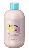 Разглаживающий шампунь для жестких и непослушных волос Inebrya Ice cream liss perfect shampoo