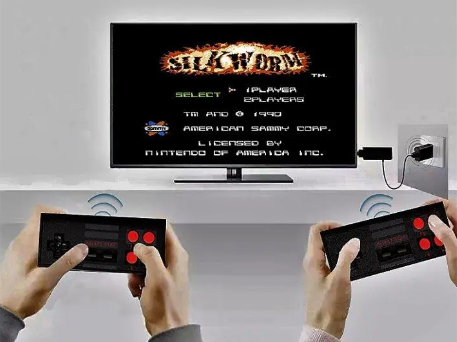 Ігрова приставка Game D600 з бездротовими джойстиками, фото 1