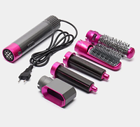 Мультистайлер 5 в 1 Hot Air Styler фен стайлер для завивання випрямляч, фото 4