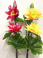 Штучні квіти. Майстерна гілка лотос ( 110 см), фото 5