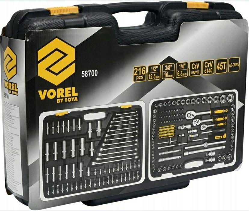 Набір інструментів 216 Vorel XXL 58700 Набор Ключей Комплект YATO 1/2 | набор трещоточных ключей