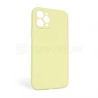 Чохол Full Silicone Case для Apple iPhone 11 Pro Max mellow yellow (51) закрита камера (без логотипу)