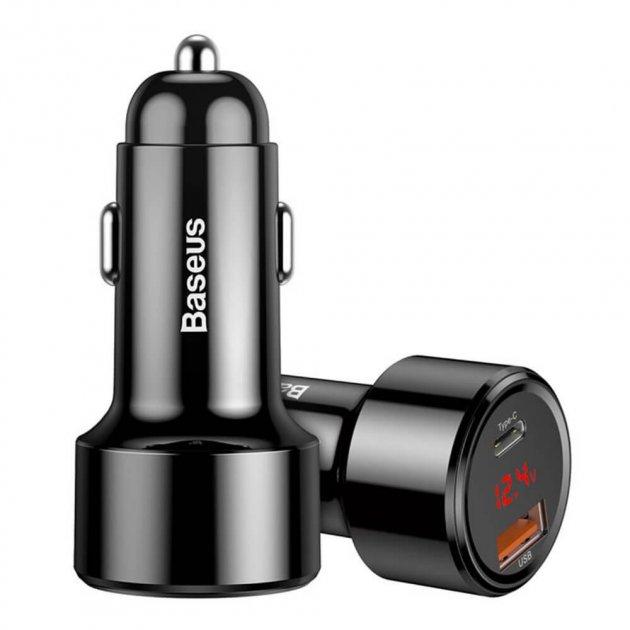Автомобільний зарядний пристрій Baseus Magic Series 45 W Black (CCMLC20C-01)