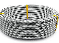 Гофрированная труба из нержавеющей стали 25 Dispipe гибкая, гофротруба из нержавейки для отопления отожженная