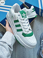Мужские кроссовки Adidas New Forum White Green