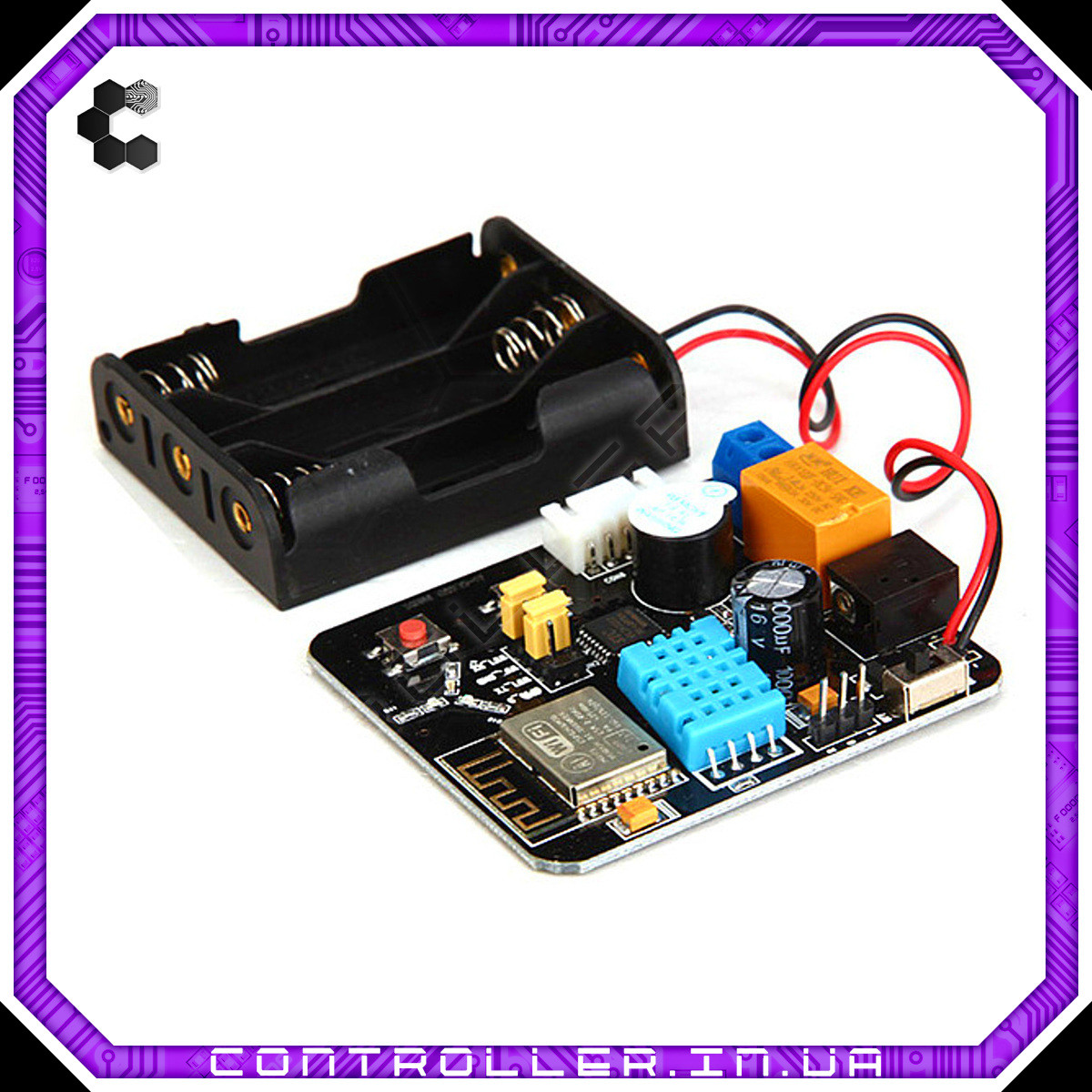 Модуль ESP8266 три датчики