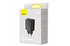 Швидкий зарядний пристрій Baseus Compact 2x USB/USB Type C 30W 3A PD Quick Charge Black (CCXJ-E01), фото 4