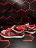 Чоловічі кросівки Nike Dunk Low Retro Medium Gray Varsity Red CW1590-002, фото 7
