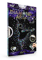 Набор для творчества "Diamond Art. Бриллиантовый блеск" + рамка, Балерина (9+) DAR-01-01 Danko toys