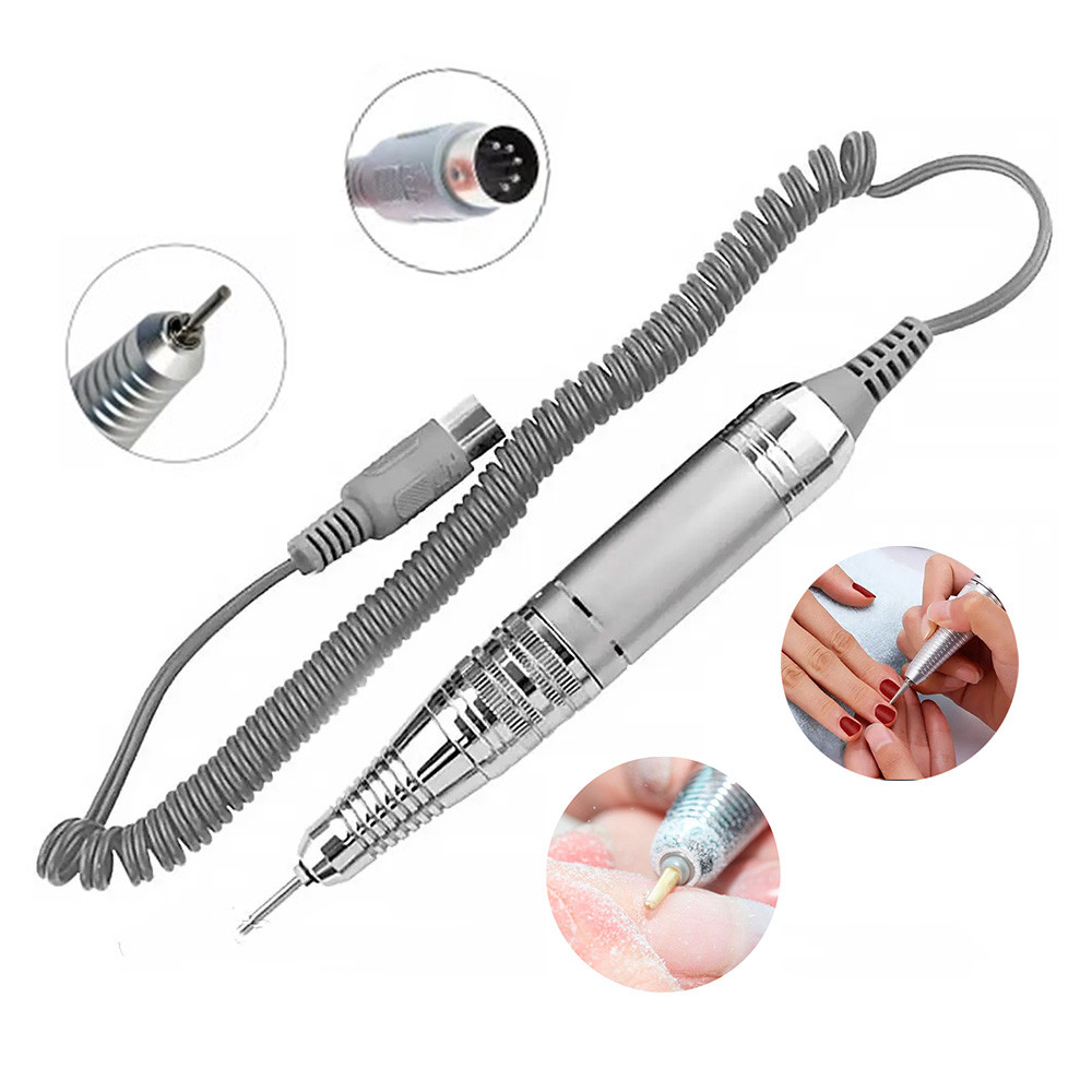 Змінна ручка універсальна для фрезера з охолодженням 35000 об/хв, ZS-717, ZS-711/ Запасна ручка для манікюрного апарату, фото 1