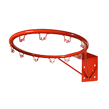 Кільце баскетбольне SPORTKO БК метал червоний