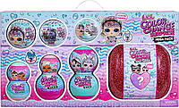 L.O.L. lol Color Change Bubbly Surprise mega pack валіза лялька та вихованець MGA лол змінює колір