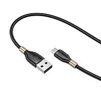 Кабель HOCO Type-C Gold collar charging data cable U92 1.2m, 3A