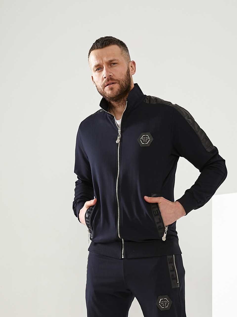 Спортивний костюм Philipp Plein чоловіча весна осінь, спортивний костюм Філіп Плейн Туреччина