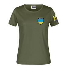 Футболка жіноча з принтом "Ukraine Glory Тризуб" M XXL