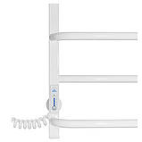 Електрична рушникосушка Laris Зебра Комфорт ЧФ8 500 х 800 Е (підключення ліворуч) R3, фото 4