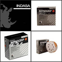 Абразивні кола INDASA White Line на 8 отворів d=125mm