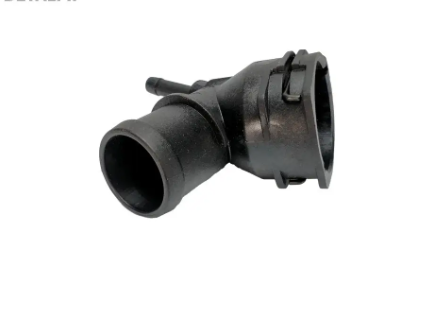 Фланець пластмасовий патрубок охолоджувальної рідини Passat B7 Volkswagen 1.4-2.0 3C0122291 (KG-6702), фото 1