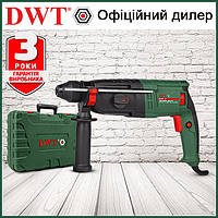 Электрический прямой перфоратор DWT SBH09-30 BMC для долбления бетона, с патроном sds-plus,с насадками в кейсе