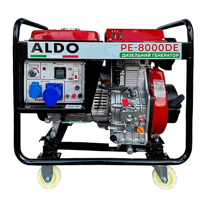 Генератор дизельний 8,5 кВт з електростартером ALDO AP-8000DE Медапаратура