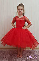 Ошатне святкове випускне дитяче плаття ретро стилети 19-55