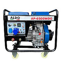 Дизельный сварочный генератор 6.5 кВт с электростартером ALDO AP-6500WDG Медаппаратура