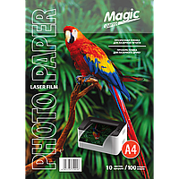 Прозора плівка для лазерного друку 100 мкм A4 (10 л.)  Magic, плівка для лазерного принтера