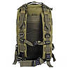 Рюкзак тактичний на 45л (50х30х20 см) M07, Оливковий / Військовий рюкзак / Армійський рюкзак, фото 9