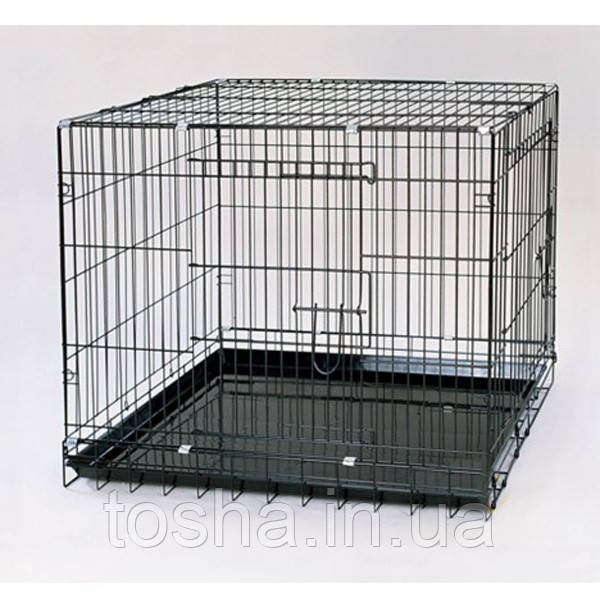 Клітка для собак ROT 2 двері 614551 см 041С - фото 1 - id-p1783862947