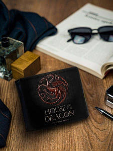 Кошелек Дом Дракона "Лого" / House of the Dragon Без відкидної кишені для документів