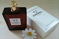 Тестер женский "Chanel N 5 L'Eau Red Edition" 100ml Шанель 5 Леу Ред Эдишн