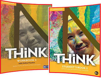 Think 3. Student's+Workbook. Комплект книг з англійської мови. Підручник+Зошит. Cambridge