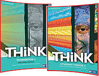 Think 4. Student's+Workbook. Комплект книг з англійської мови. Підручник+Зошит. Cambridge