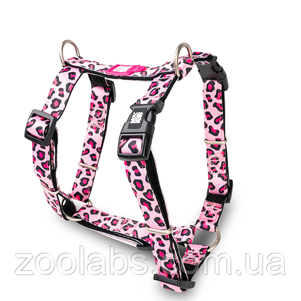 Шлея для собаки Max & Molly H-Harness Leopard Pink, фото 1