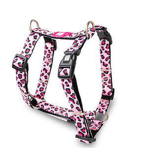 Шлея для собаки Max & Molly H-Harness Leopard Pink