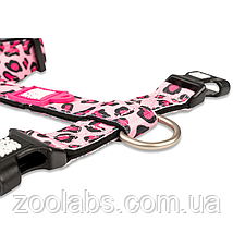 Шлея для собаки Max & Molly H-Harness Leopard Pink, фото 4