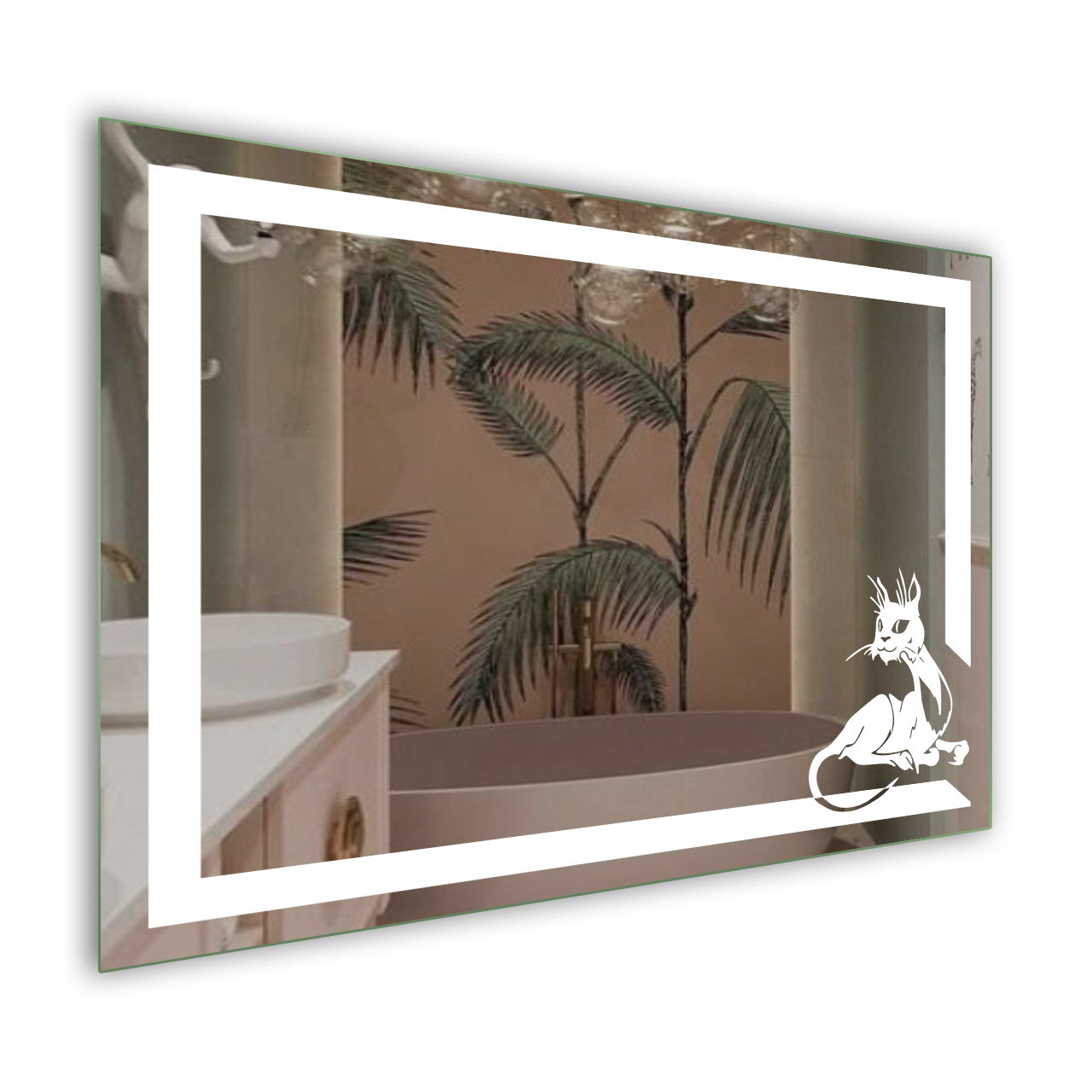 Дзеркало LED (100*80*2,5см) PR-D97