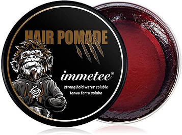 Помада для волосся immetee сильної фіксації 100% веганська, без жорстокості, 125ml Coffee