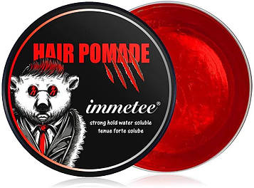 Помада для волосся immetee сильної фіксації 100% веганська, без жорстокості, 125ml