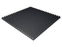 Акустический поролон Ecosound пирамида 40 100х100 см Черный графит