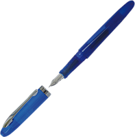 Ручка перова з відкритим пером (синя) ZiBi ZB.2246