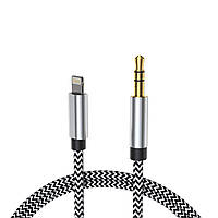 Додатковий кабель для iPhone кабель Lightning Jack, автомобільний аудіокабель для iPhone