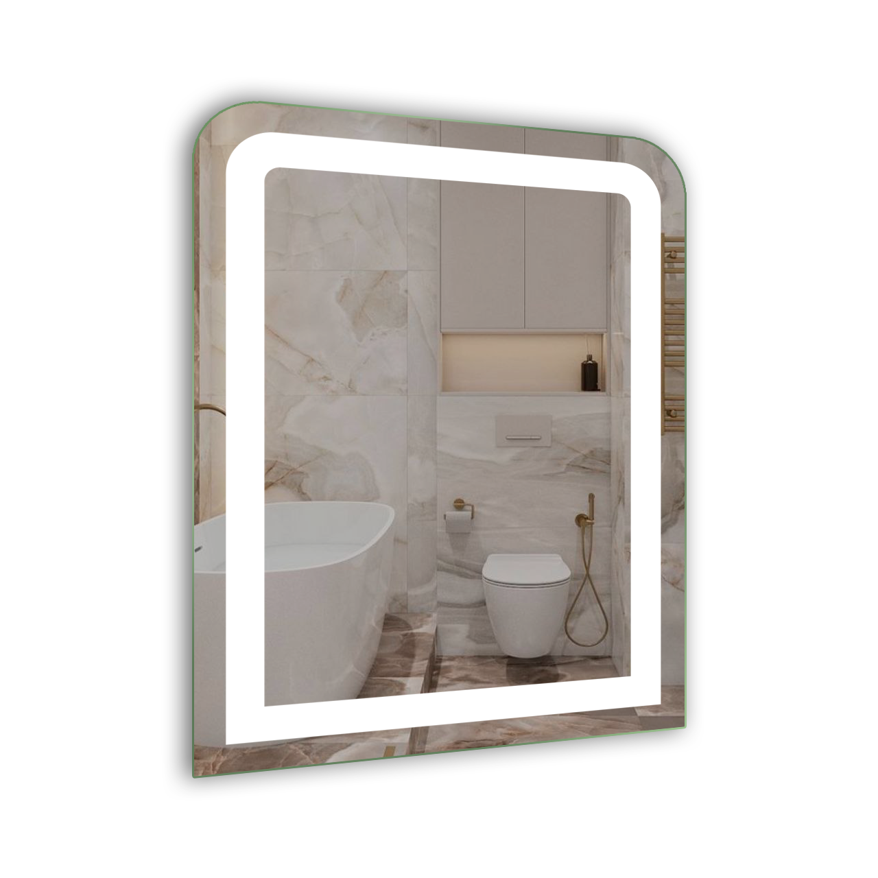 Дзеркало LED (60*80*2,5см) PR-D18F, фото 1