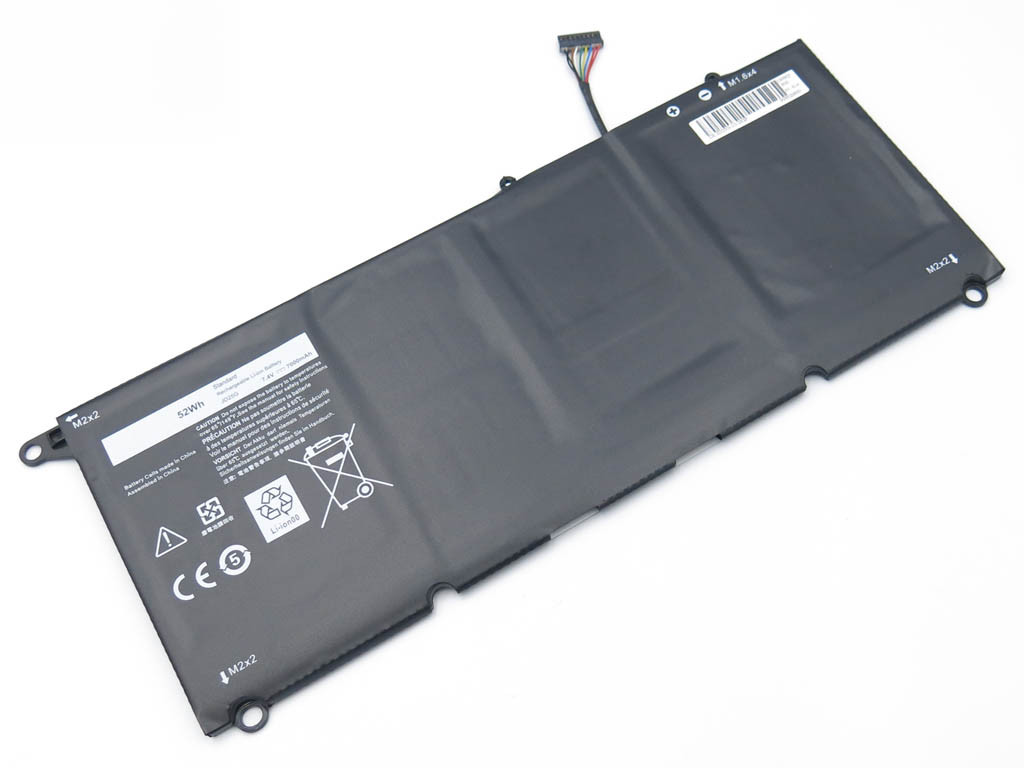 Батарея JD25G для Dell XPS 13 9343, 9350 (90V7W, DIN02, P54G) (7.4V 7000mAh 52Wh).