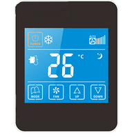 Mc TRF-S4 Premium touch Пульт управління фанкойлом (чорний), MyCond